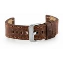 Pacific Nahkaranneke Kellolle W48 - PREMIUM - Tummanruskea II - 24 mm Pacific Nahkaranneke Kellolle W48 - PREMIUM - Tummanruskea II - 24 mm