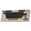 Royal Kludge L75 RGB Mocha Gray Wireless Keyboard | 75%, Hot-swap, Cream switches, US