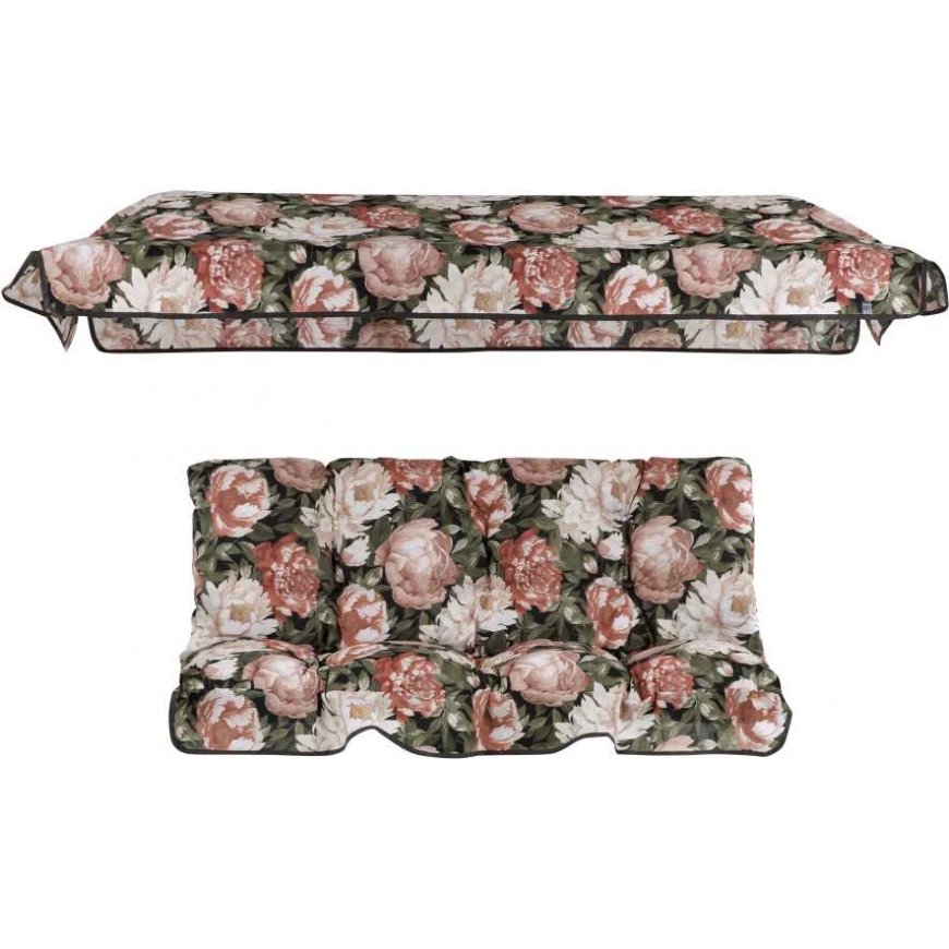 Cushions with canopy for swing 130 cm Luna / Kate A101-23PB PATIO – 2