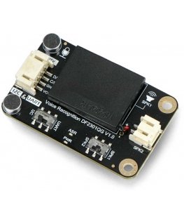 Gravity – Offline-puheentunnistusmoduuli – I2C, UART – DFRobot SEN0539-EN
