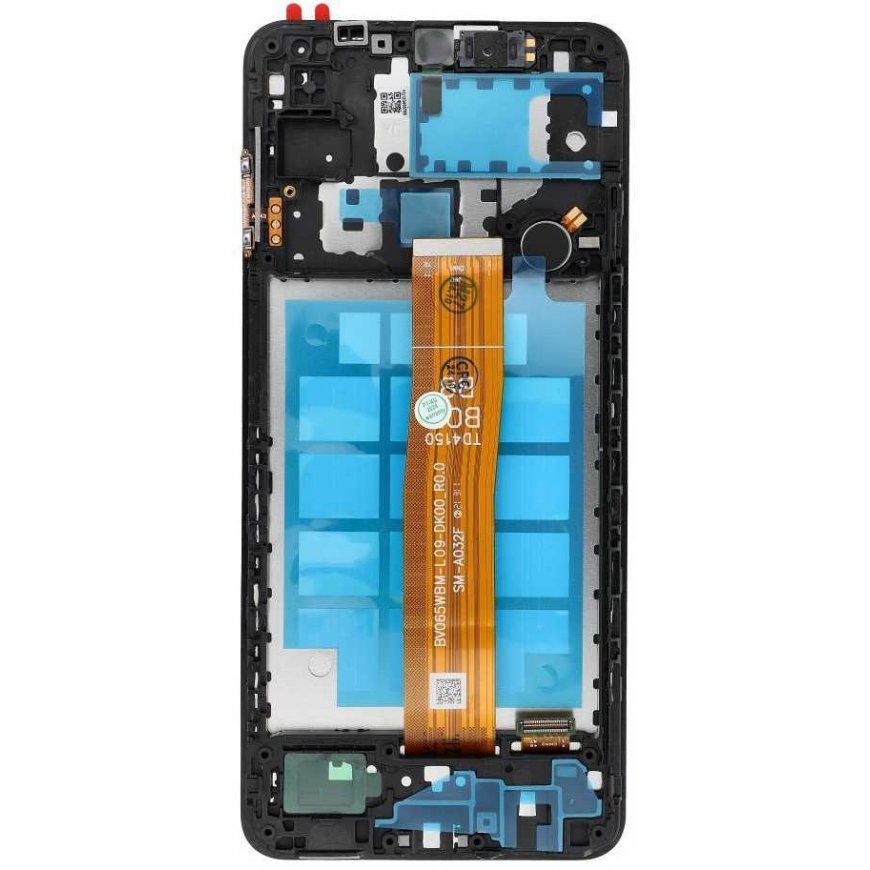 FixCell LCD-näyttö SAMSUNG A12 A127 OEM-kehykselle komponentteineen
