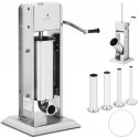 Royal Catering Filler, vertical sausage stuffer, manual, 5 l + 4 funnels