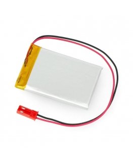 Akyga Li-Pol akumuliatorius 800mAh 1S 3.7V - JST-BEC jungtis + lizdas - 50x33x4.5mm