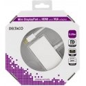 Deltaco DP-HDMIVGA1-K video kabeļu aksesuārs 0,25 m Mini DisplayPort HDMI + VGA (D-Sub) Balts