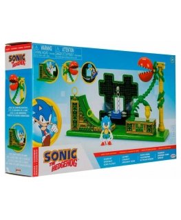 Jakks Pacific Sonic SONIC 2.5" playset Speedway Zone Playset, 418874