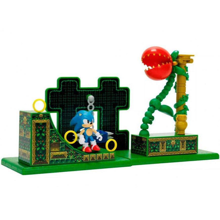 Jakks Pacific Sonic SONIC 2.5" playset Speedway Zone Playset, 418874 – 2