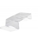 BakkerElkhuizen Q-riser 90 76,2 cm (30") Galds Caurspīdīgs BakkerElkhuizen Q-riser 90 76,2 cm (30") Galds Caurspīdīgs