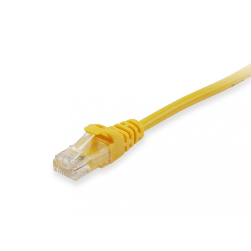Equip Cat.6 U/UTP Patch Cable, 20m, Yellow – 2
