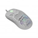 White Shark GALAHAD White hiiri Pelaaminen Molempikätinen USB A-tyyppi Optinen 7200 DPI