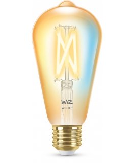 WiZ Желтая лампа накаливания на 6,7 Вт (экв. 50 Вт), ST64, цоколь E27