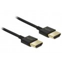 DeLOCK HDMI/HDMI, 4.5 m HDMI kabelis 4,5 m HDMI A tipo (standartinis) Juoda DeLOCK HDMI/HDMI, 4.5 m HDMI kabelis 4,5 m HDMI A tipo (standartinis) Juoda