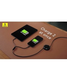 Baseus Bright Mirror Series USB-C Retractable Cable - 2 x USB-C