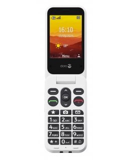 Doro Leva L21 7,11 cm (2.8") 132 g musta, Valkoinen Ominaisuuspuhelin