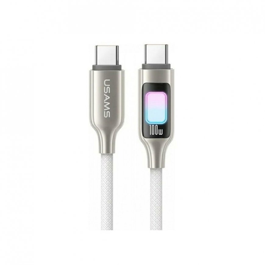 Kabel USAMS TC Series SJ750 100W USB-C do USB-C 1,2 m tarnish – 2