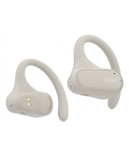 Belkin SoundForm ClearFit Kõrvaklapp True Wireless Stereo (TWS) Kõrvakonks Kõned/Muusika/Sport/Igapäevane Bluetooth Liiv