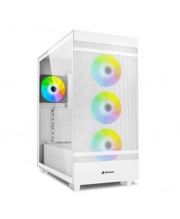 Sharkoon REBEL C50 RGB ATX Full Tower White