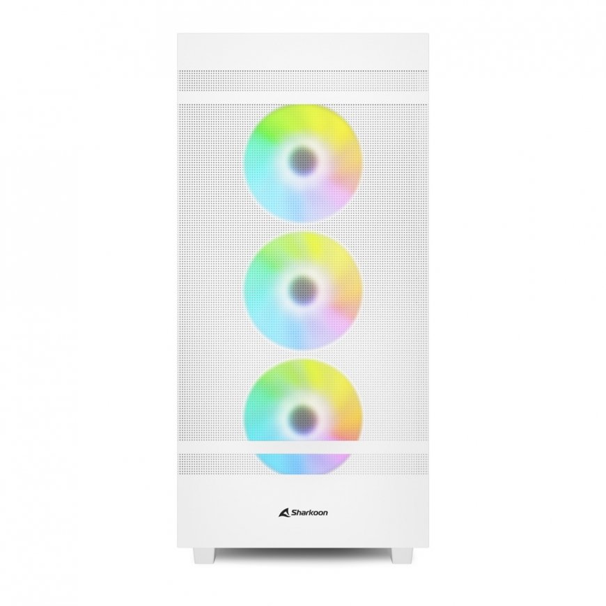 Sharkoon REBEL C50 RGB ATX Full Tower Белый – 2