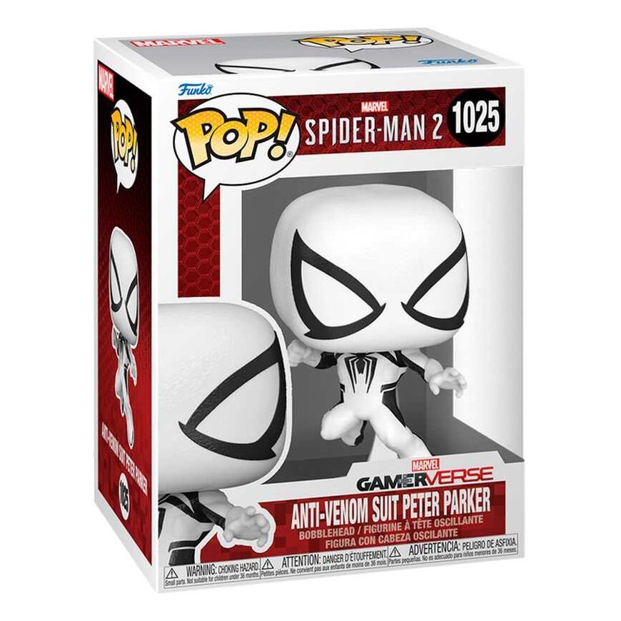 FUNKO POP! Vinyylihahmo: Marvel: Spider-Man 2 - Anti-Venom Peter Parker – 5