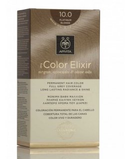 Permanent hair dye Apivita MY COLOR ELIXIR, 10.0 Platinum Blonde