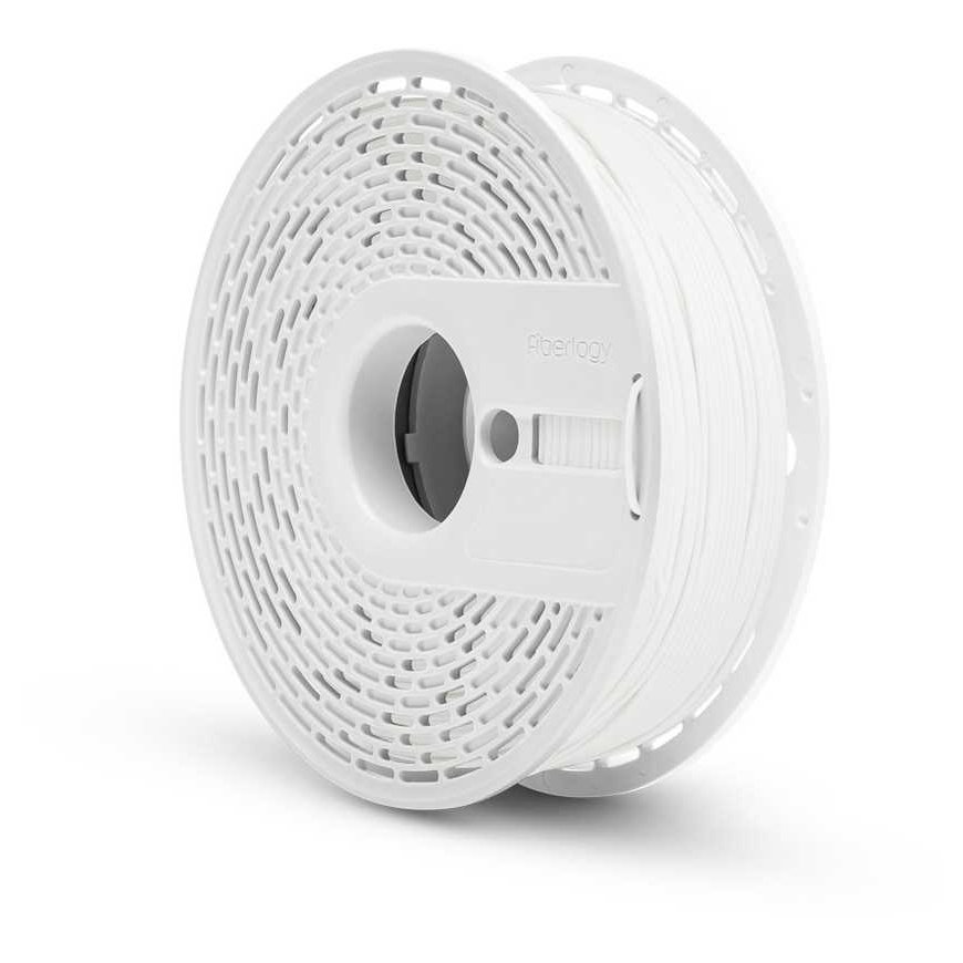 3D plastikas Fiberlogy Matte PET-G 1.75mm 0.85kg – Baltas – 3