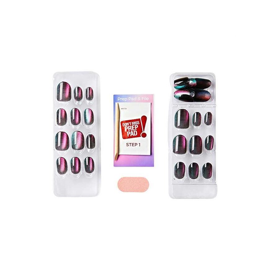 KISS Self-adhesive nails imPRESS Color FX (Before Hours) 30 pcs – 2