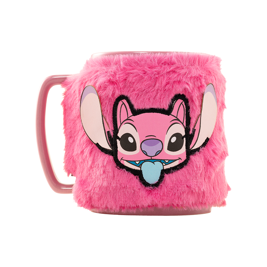 Pyramid LILO & STITCH FUZZY MUG - ANGEL