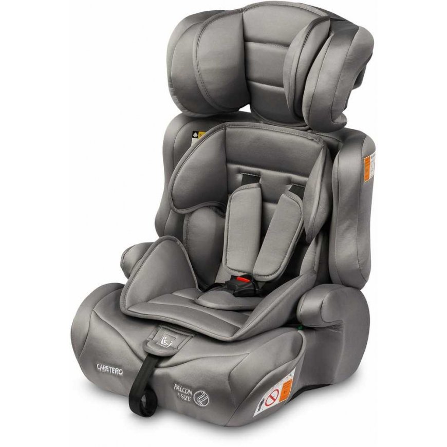 Caretero Falcon i-Size - car seat 76-150 cm | Graphite