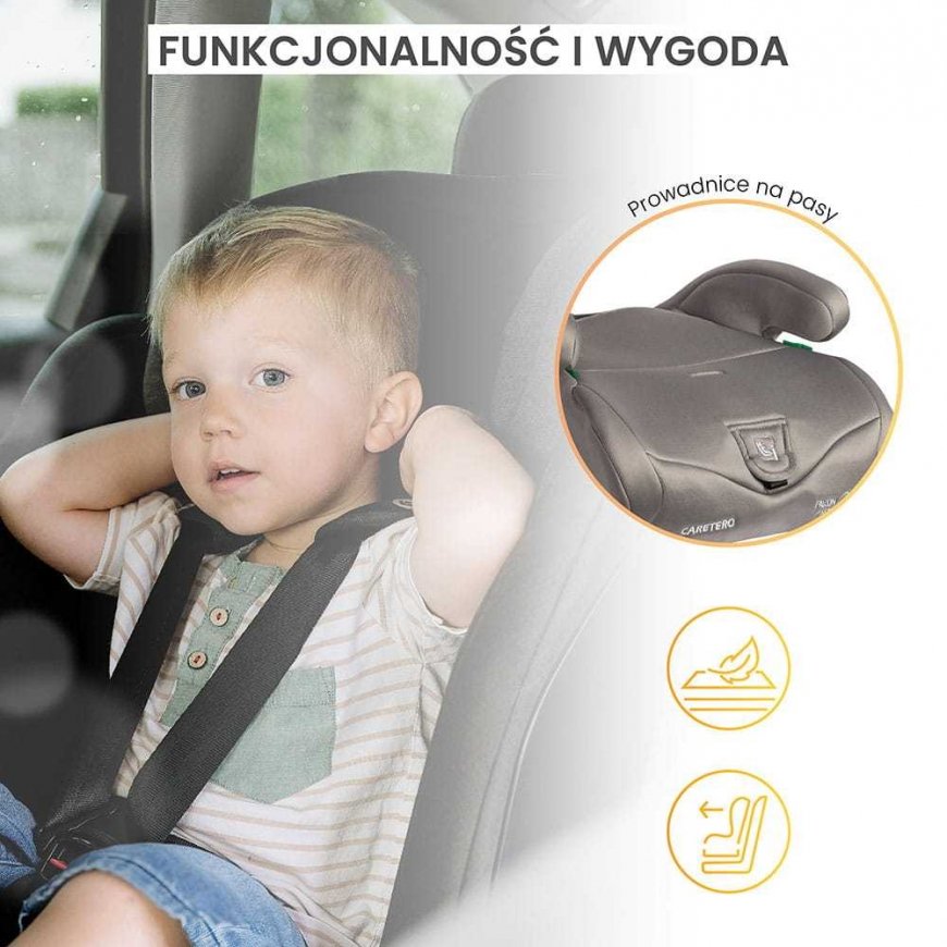 Caretero Falcon i-Size - car seat 76-150 cm | Graphite – 5