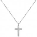 Brosway Stylish steel pendant with a cross Backliner BBC04 Brosway Stylish steel pendant with a cross Backliner BBC04