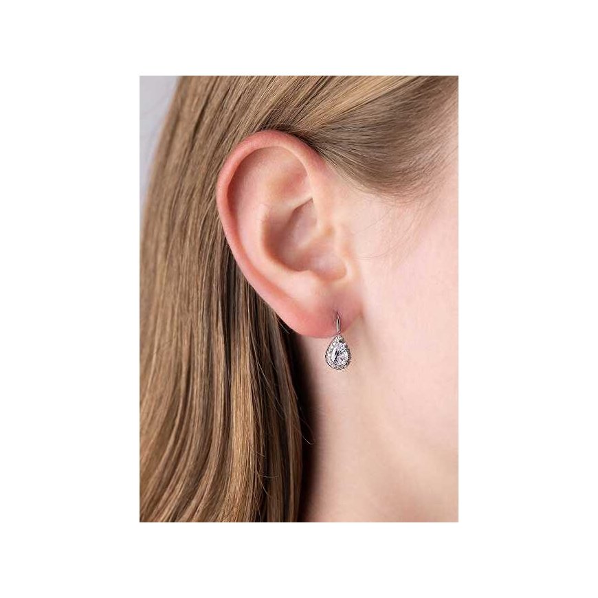 Silvego Silver ORIANNA drop earrings with zircons LPS0341SR – 3