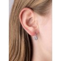 Silvego Silver ORIANNA drop earrings with zircons LPS0341SR