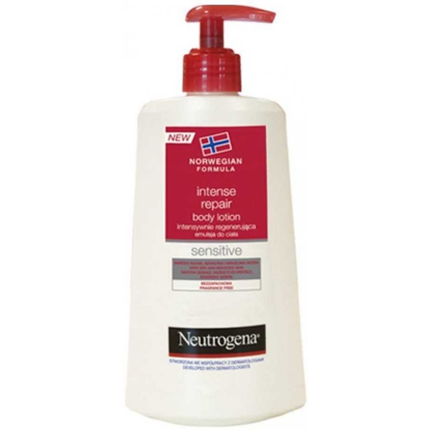 Neutrogena Intensive Repair Losjonas kūnui Dry Skin, 400 ml