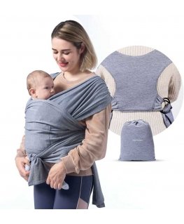 MOMCOZY BABY CARRIER, GREY
