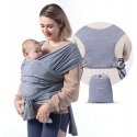 MOMCOZY BABY CARRIER, GREY