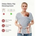 MOMCOZY BABY CARRIER, GREY