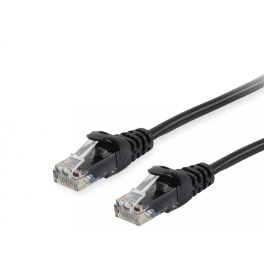 Equip 625457 сетевой кабель Черный 0,5 m Cat6 U/UTP (UTP)