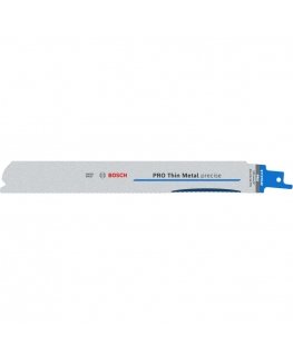 BOSCH SABRE SAW BLADE PRO THIN METAL PRECISE S1137EAF 1.1 x 25 x 225mm / 5pcs.