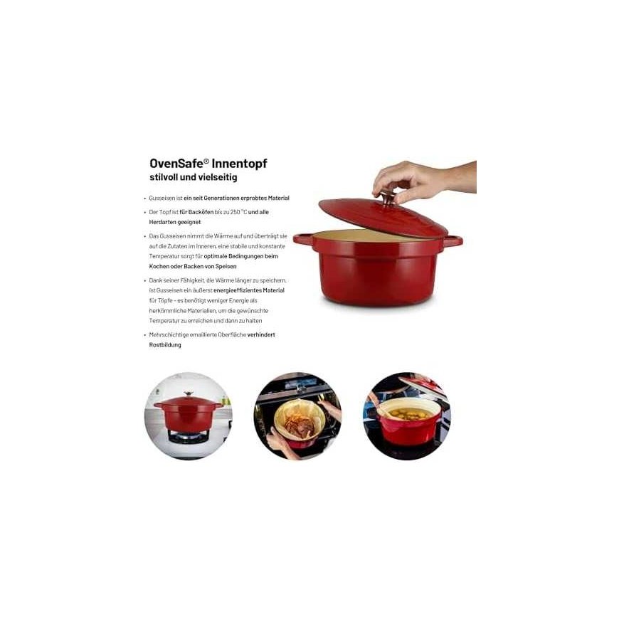 Multifunctional pot Lauben Lauben OvenSafe®️ Multifunctional pot 6000RS
