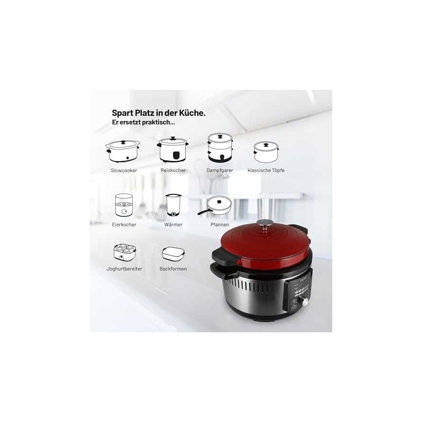 Multifunctional pot Lauben Lauben OvenSafe®️ Multifunctional pot 6000RS – 2