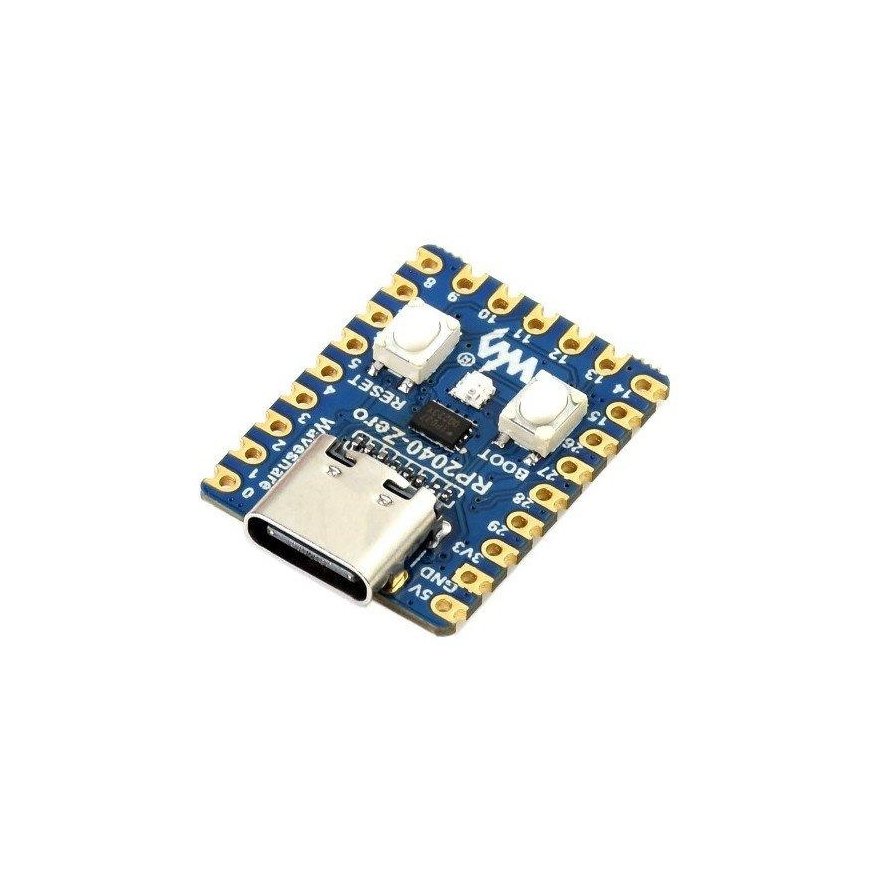 RP2040-Zero - RP2040 microcontroller board - mini version - Waveshare 20187