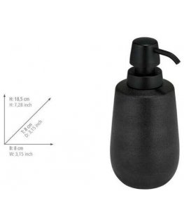 Wenko Ceramic dispenser NERNO, Ø 8 cm, 490 ml