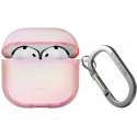 UNIQ Iridescia case for AirPods 4 Hang Case pink prism UNIQ Iridescia case for AirPods 4 Hang Case pink prism