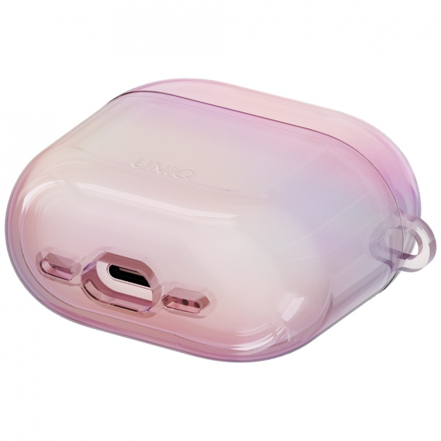 UNIQ Iridescia case for AirPods 4 Hang Case pink prism – 5