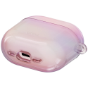 UNIQ Iridescia -kotelo AirPods 4:lle, ripustuskotelo, pinkki prisma UNIQ Iridescia -kotelo AirPods 4:lle, ripustuskotelo, pinkki prisma