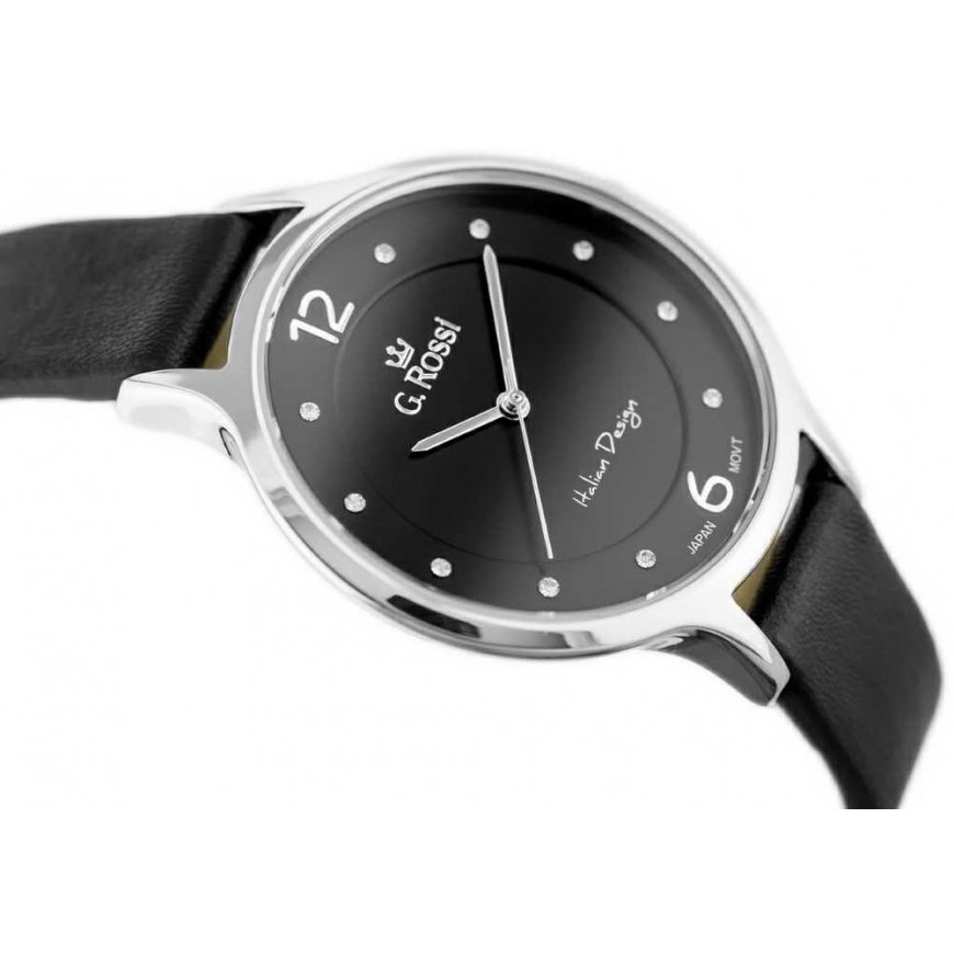 Naisten rannekello G. ROSSI - 10411A-1A1 NA PASKU (zg714e) + LAATIKKO – 4