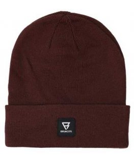 Brunotti Tignes2.0 Unisex Skrybėlė, One size, Tamsiai raudona