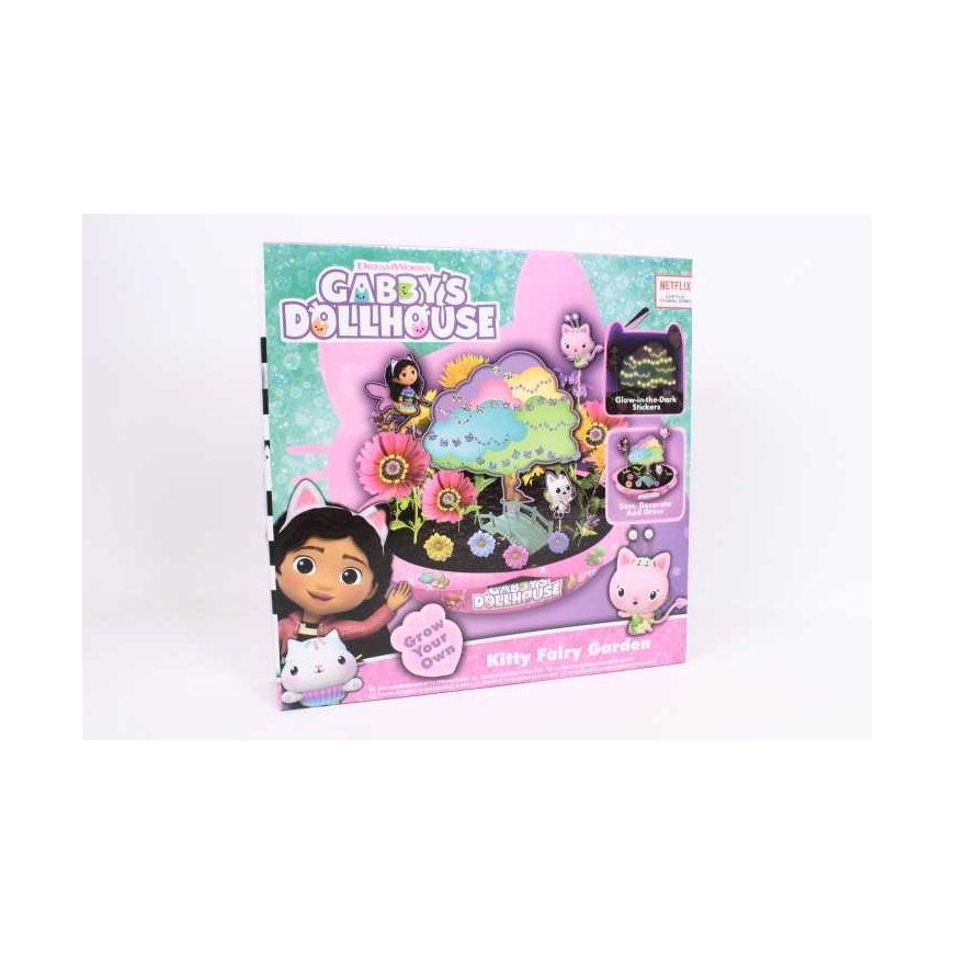Dreamworks Animation Rms Import Gabby's Dollhouse užsiaugink savo Kitty Fairy parką, 70-0006