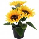 ProGarden Dirbtinis saulėgrąžų augalas, 20 cm ProGarden Dirbtinis saulėgrąžų augalas, 20 cm