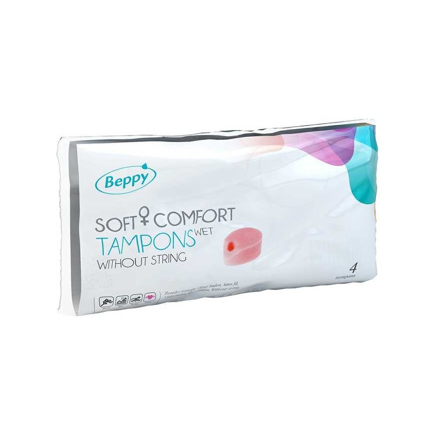 Tamponit - BEPPY SOFT&COMFORT WET TAMPONS 4 kpl – 5