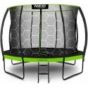 Profiled garden trampoline 14 feet / 435 cm with inner Neo-Sport net